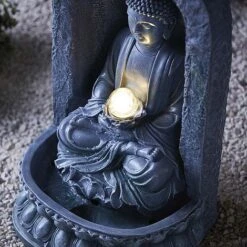 Serenity Buddha Water Feature -Bloom Haven Herbaceous Perennials Deals Store G46522023