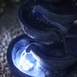 Serenity Cascading Five Bowl Water Feature 9 Serenity Cascading Five Bowl Water Feature -Bloom Haven Herbaceous Perennials Deals Store G4751205