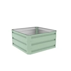 Metal Raised Garden Bed - Light Green 9 Metal Raised Garden Bed - Light Green -Bloom Haven Herbaceous Perennials Deals Store GB A cut