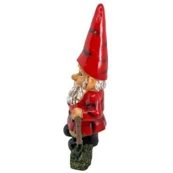 Garden Gnome With Spade Outdoor Garden Ornament -Bloom Haven Herbaceous Perennials Deals Store GB027S 2