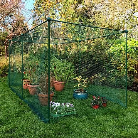 Build-a-Cage Modular Fruit & Vegetable Cage Kit - 1.875m High With Butterfly Mesh 1 Build-a-Cage Modular Fruit & Vegetable Cage Kit - 1.875m High With Butterfly Mesh