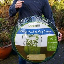 Pop Up Raspberry Fruit Cage & Plant Cover -Bloom Haven Herbaceous Perennials Deals Store GPN100 08PIC4