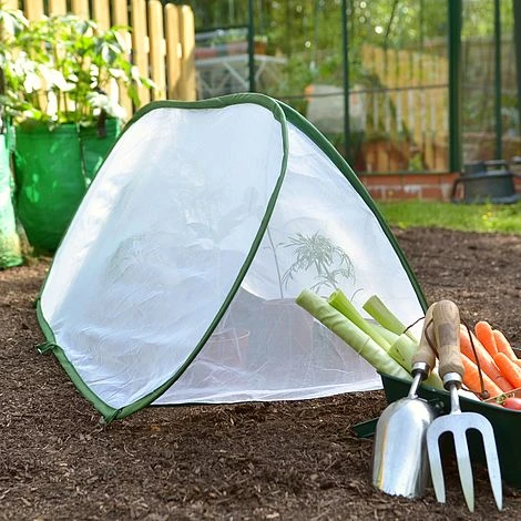 Pop Up Mini Insect Mesh Grow Tunnel & Veg Bed Cover 2 Pop Up Mini Insect Mesh Grow Tunnel & Veg Bed Cover - Image 2