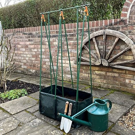 Garden Patio Planter & Tomato Cage Grow Frame Kit 1 Garden Patio Planter & Tomato Cage Grow Frame Kit