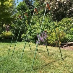 Pea Master Heavy Duty Pea & Climbing Plant Support Frame - 0.75 X 1.2 X 1.2m H -Bloom Haven Herbaceous Perennials Deals Store GSK2259HDPIC3