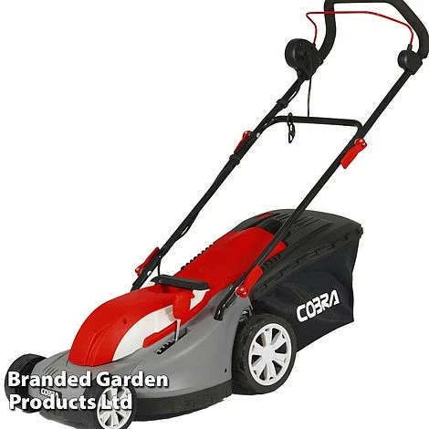Cobra Electric 38cm Mulching Mower With Rear Roller 1 Cobra Electric 38cm Mulching Mower With Rear Roller
