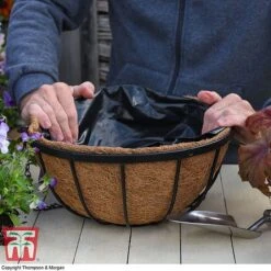 Garden Grow Hanging Basket & Liner
