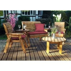 4 Seater Multi Set Round 12 4 Seater Multi Set Round -Bloom Haven Herbaceous Perennials Deals Store HB116B