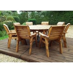 8 Seater Round Table Set 10 8 Seater Round Table Set -Bloom Haven Herbaceous Perennials Deals Store HB11B20Pic2