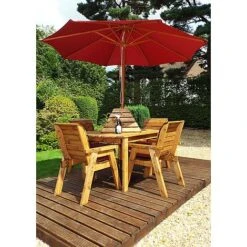 4 Seater Rectangular Table Set -Bloom Haven Herbaceous Perennials Deals Store HB12B20Spray Tray