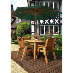 4 Seater Rectangular Table Set -Bloom Haven Herbaceous Perennials Deals Store HB12G20Pic1