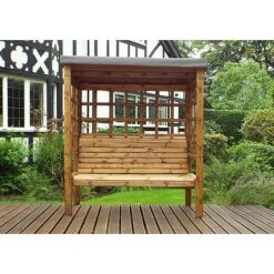 Bramham 3 Seat Arbour -Bloom Haven Herbaceous Perennials Deals Store HB136GR 2