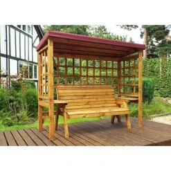Wentworth 3 Seat Arbour 22 Wentworth 3 Seat Arbour -Bloom Haven Herbaceous Perennials Deals Store HB145B20Pic11