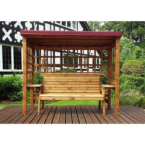 Wentworth 3 Seat Arbour 4 Wentworth 3 Seat Arbour - Image 4