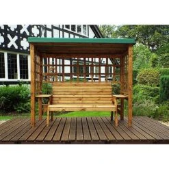 Wentworth 3 Seat Arbour 29 Wentworth 3 Seat Arbour -Bloom Haven Herbaceous Perennials Deals Store HB145G20Pic1