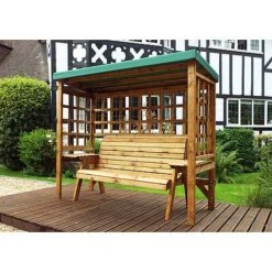 Wentworth 3 Seat Arbour 31 Wentworth 3 Seat Arbour -Bloom Haven Herbaceous Perennials Deals Store HB145G20Pic3