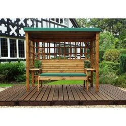 Wentworth 3 Seat Arbour 34 Wentworth 3 Seat Arbour -Bloom Haven Herbaceous Perennials Deals Store HB145G20Pic8