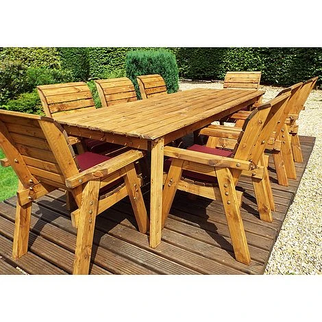 8 Seater Rectangular Table Set 2 8 Seater Rectangular Table Set - Image 2