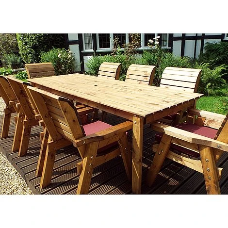 8 Seater Rectangular Table Set 3 8 Seater Rectangular Table Set - Image 3