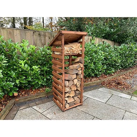 Charles Taylor Wooden Log Store Small 2 X 2ft 6 Charles Taylor Wooden Log Store Small 2 X 2ft - Image 6