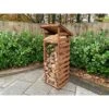 Charles Taylor Wooden Log Store Small 2 X 2ft