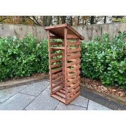 Charles Taylor Wooden Log Store Small 2 X 2ft 8 Charles Taylor Wooden Log Store Small 2 X 2ft -Bloom Haven Herbaceous Perennials Deals Store HB201204
