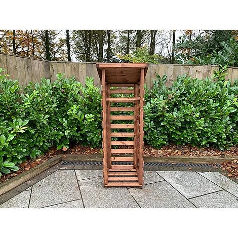 Charles Taylor Wooden Log Store Small 2 X 2ft 5 Charles Taylor Wooden Log Store Small 2 X 2ft - Image 5