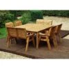 8 Seater Square Table Set With Benches