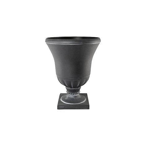Urn Planter 40cm - Aged Black Effect 1 Urn Planter 40cm - Aged Black Effect