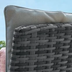 Maze Rattan LA Garden Dining Set Rectangular With Ice Bucket 6 Seat -Bloom Haven Herbaceous Perennials Deals Store LA20DINING206205