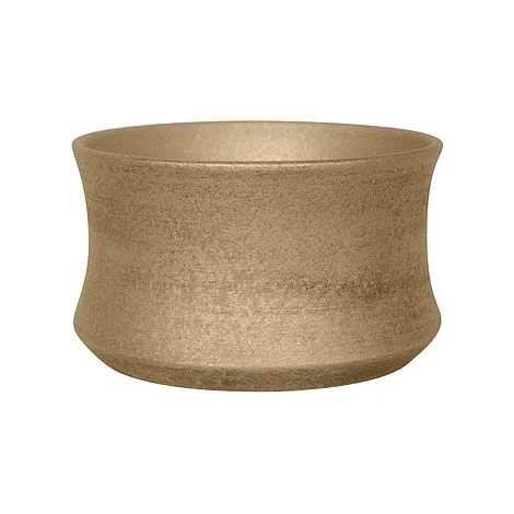 Luxe Bowl White Gold H14CM D24CM 1 Luxe Bowl White Gold H14CM D24CM