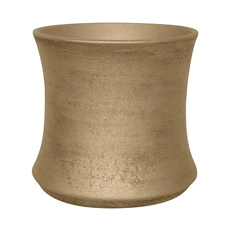 Luxe Planter White Gold H28CM D28CM 1 Luxe Planter White Gold H28CM D28CM