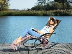 Idooka Mesh Rocking Sun Lounger 12 Idooka Mesh Rocking Sun Lounger -Bloom Haven Herbaceous Perennials Deals Store Lakeside