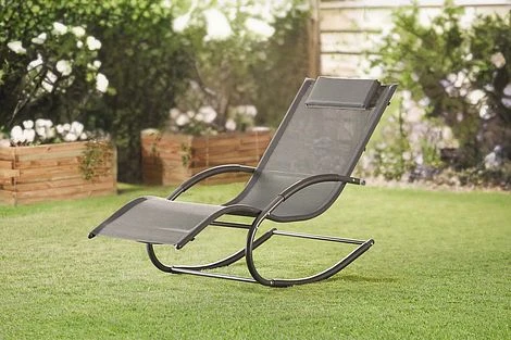Idooka Mesh Rocking Sun Lounger 4 Idooka Mesh Rocking Sun Lounger - Image 4