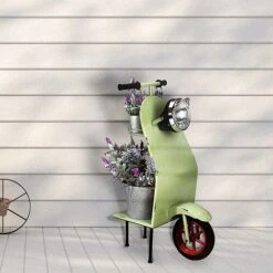 Idooka Small Scooter End Tables Garden Decoration -Bloom Haven Herbaceous Perennials Deals Store Lifestyle3