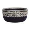 Marble Reactive Glaze Bowl H12.5Cm D25Cm