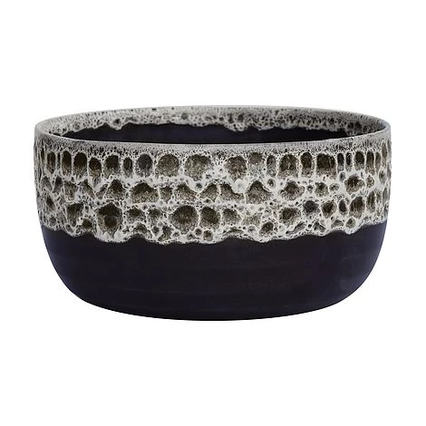 Marble Reactive Glaze Bowl H12.5Cm D25Cm 1 Marble Reactive Glaze Bowl H12.5Cm D25Cm