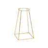 Minimo Plant Stand In Gold H60Cm D26cm