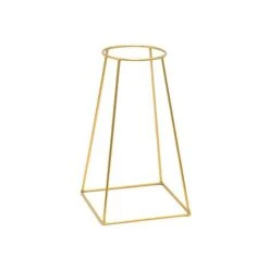 Minimo Plant Stand In Gold H60Cm D26cm