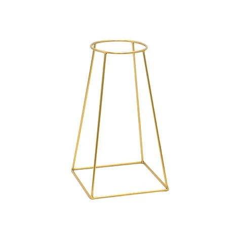 Minimo Plant Stand In Gold H60Cm D26cm 2 Minimo Plant Stand In Gold H60Cm D26cm - Image 2