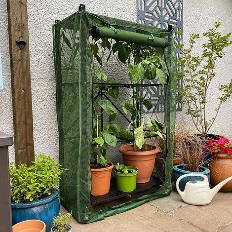 Multiflex Patio & Balcony Greenhouse Grow House & Plant Cover 1 Multiflex Patio & Balcony Greenhouse Grow House & Plant Cover