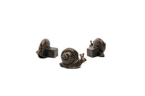 Antique Bronze Coloured Snail Potty Feet - Plant Pot Feet 2 Antique Bronze Coloured Snail Potty Feet - Plant Pot Feet - Image 2