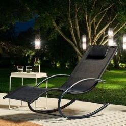 Idooka Mesh Rocking Sun Lounger