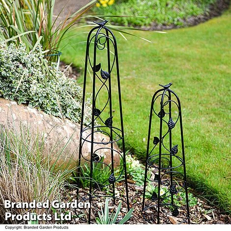 Garden Gear Metal Ornamental Obelisks 1 Garden Gear Metal Ornamental Obelisks