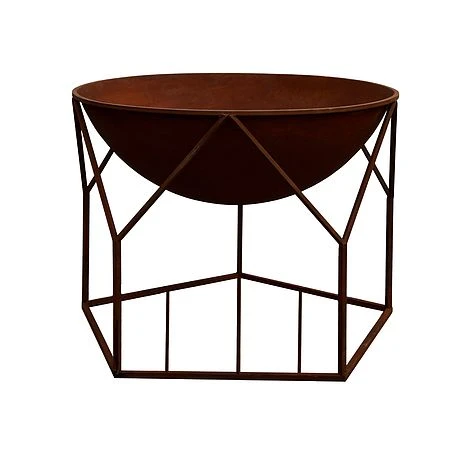 Outdoor Buckingham Firebowl Rust H51Cm W70Cm 1 Outdoor Buckingham Firebowl Rust H51Cm W70Cm