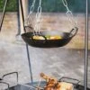 Outdoor Colorado Metal Cooking Dish In Black H5Cm W46Cm