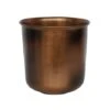 Outdoor Hampton Copper Metal Planter H28Cm W27.5Cm