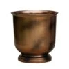 Outdoor Hampton Copper Metal Urn H35Cm W34Cm