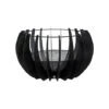 Outdoor Solis Firebowl In Matt Black H30CM W50CM