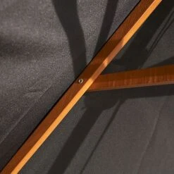 Wooden Garden Parasol 2.4m -Bloom Haven Herbaceous Perennials Deals Store P27B LS5